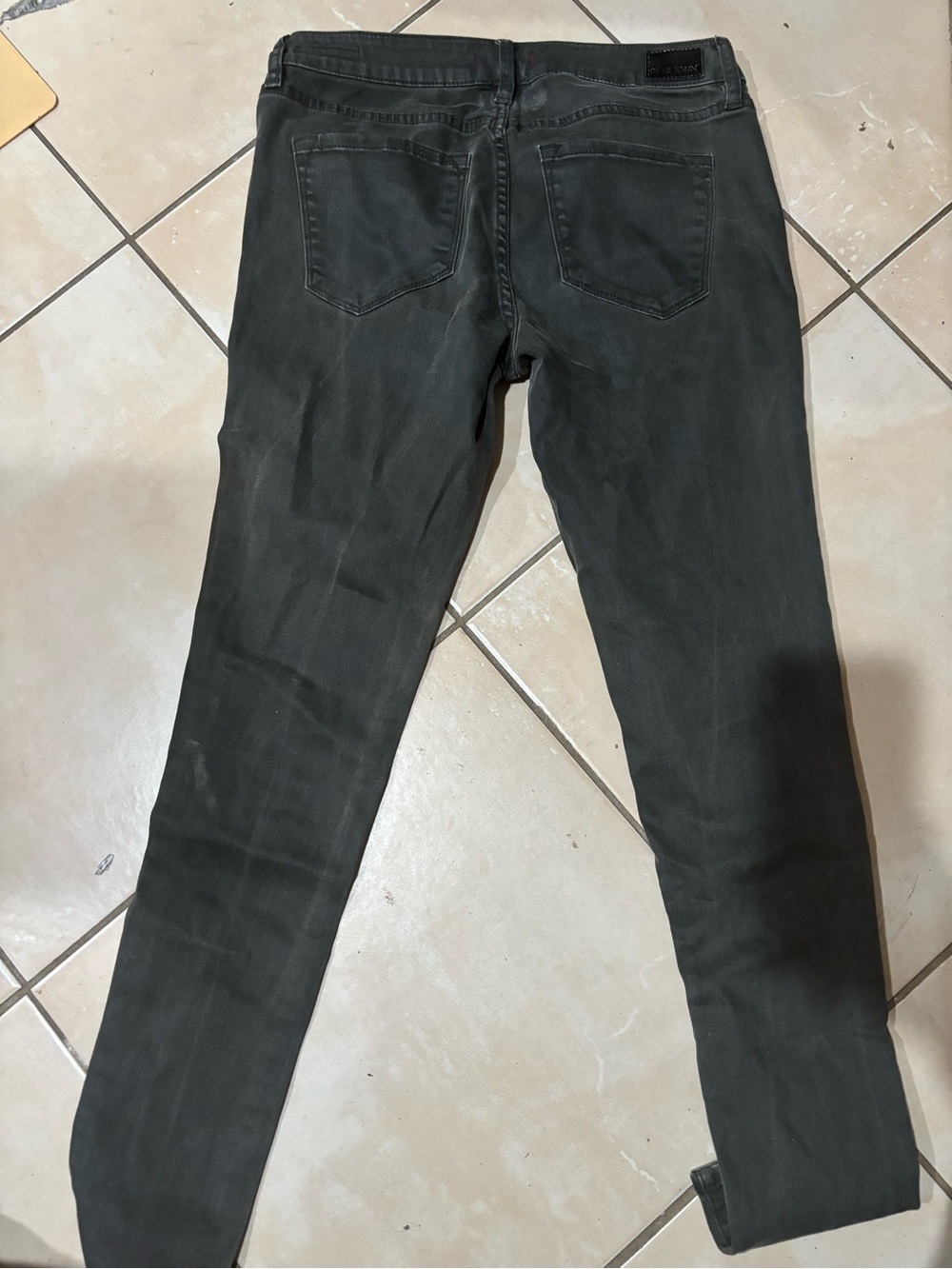 Dear John Charcoal Black Skinny Jeans - Picture 2 of 4